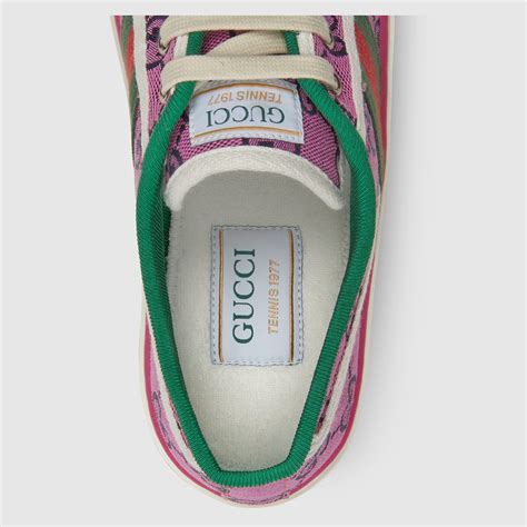 pink gucci tennis shoes women|women Gucci sneakers outlet.